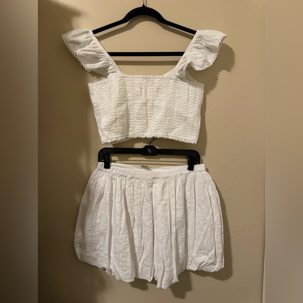 Aerie seersucker matching skirt set - Picture 6 of 6